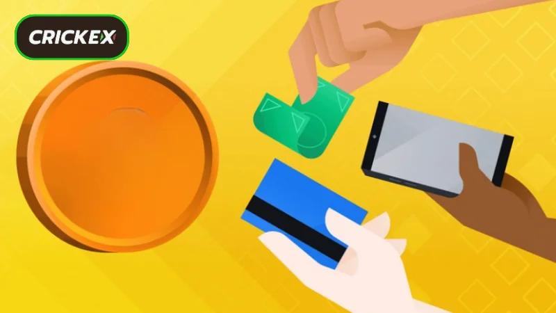 Detailed instructions on money into Crickex deposit